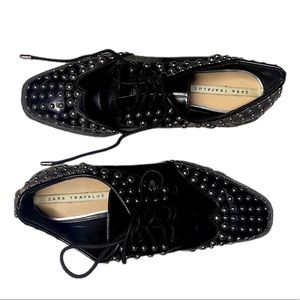 Zara , Trafaluc Studded shoes